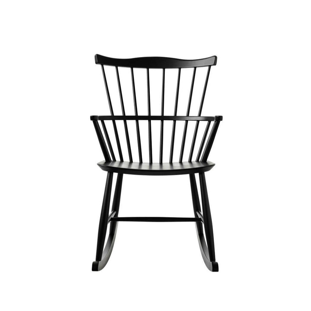 Rocking Chair en hêtre FDB Møbler - J52G Noir