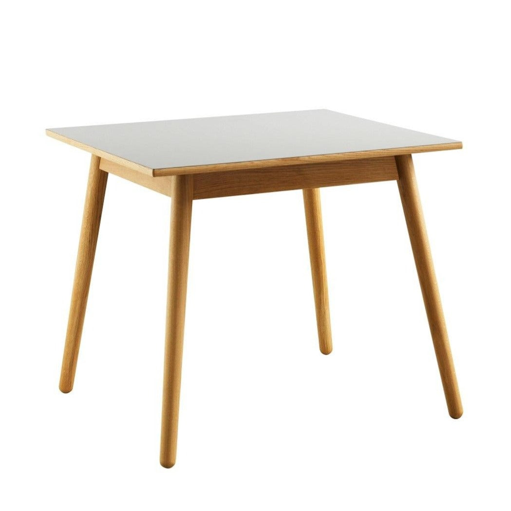 Table à manger en chêne FDB Møbler - C35A Laqué Blanc