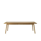 Table à manger FDB Møbler 220 x 95 cm- C35C Chêne vernis