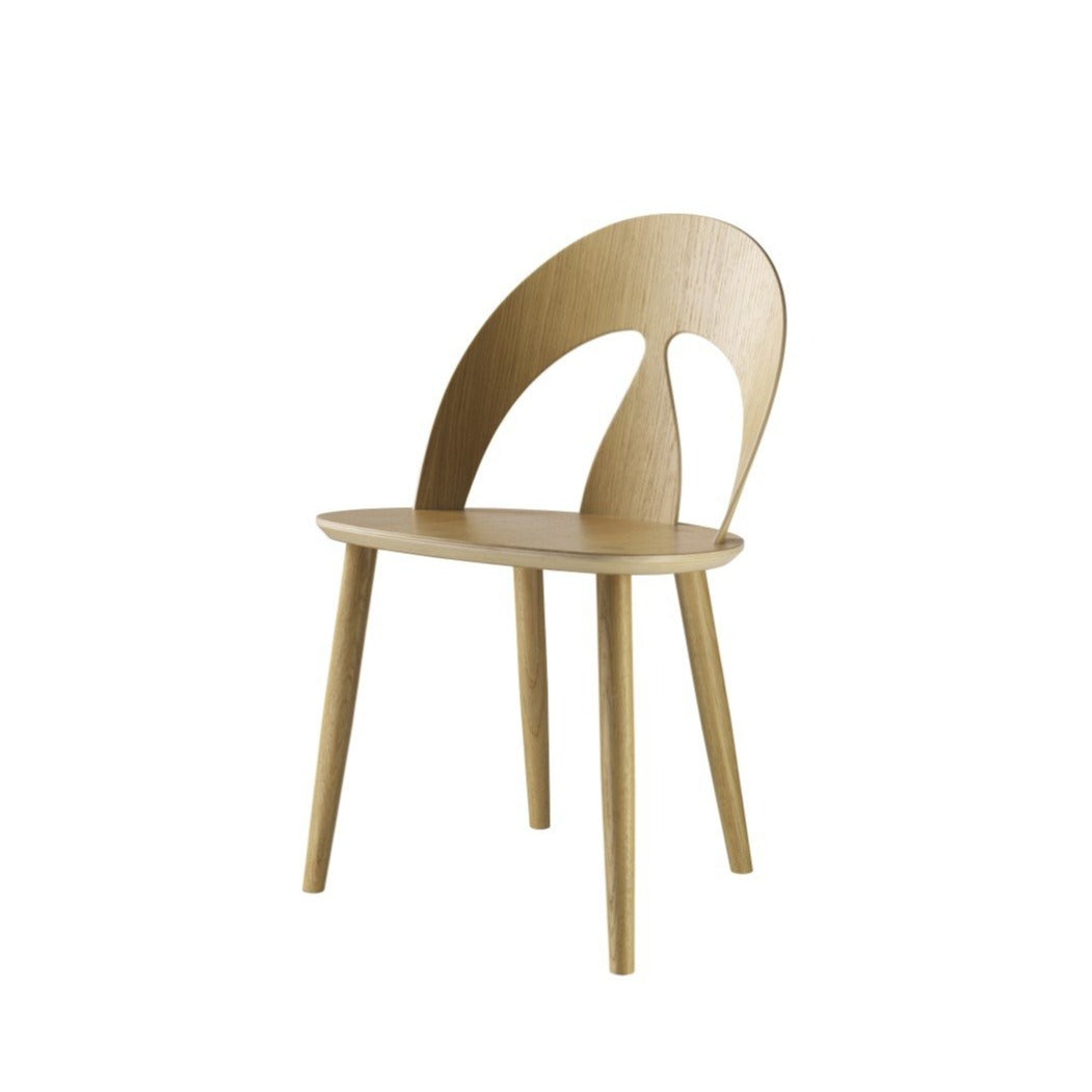 Chaise en chêne FDB Møbler - J45 Naturel