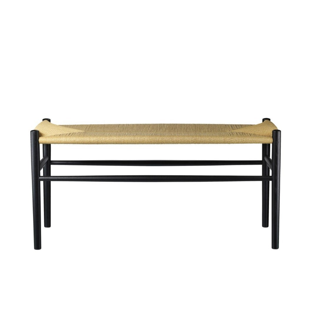 Banc de piano en chêne FDB Møbler - J163 Noir