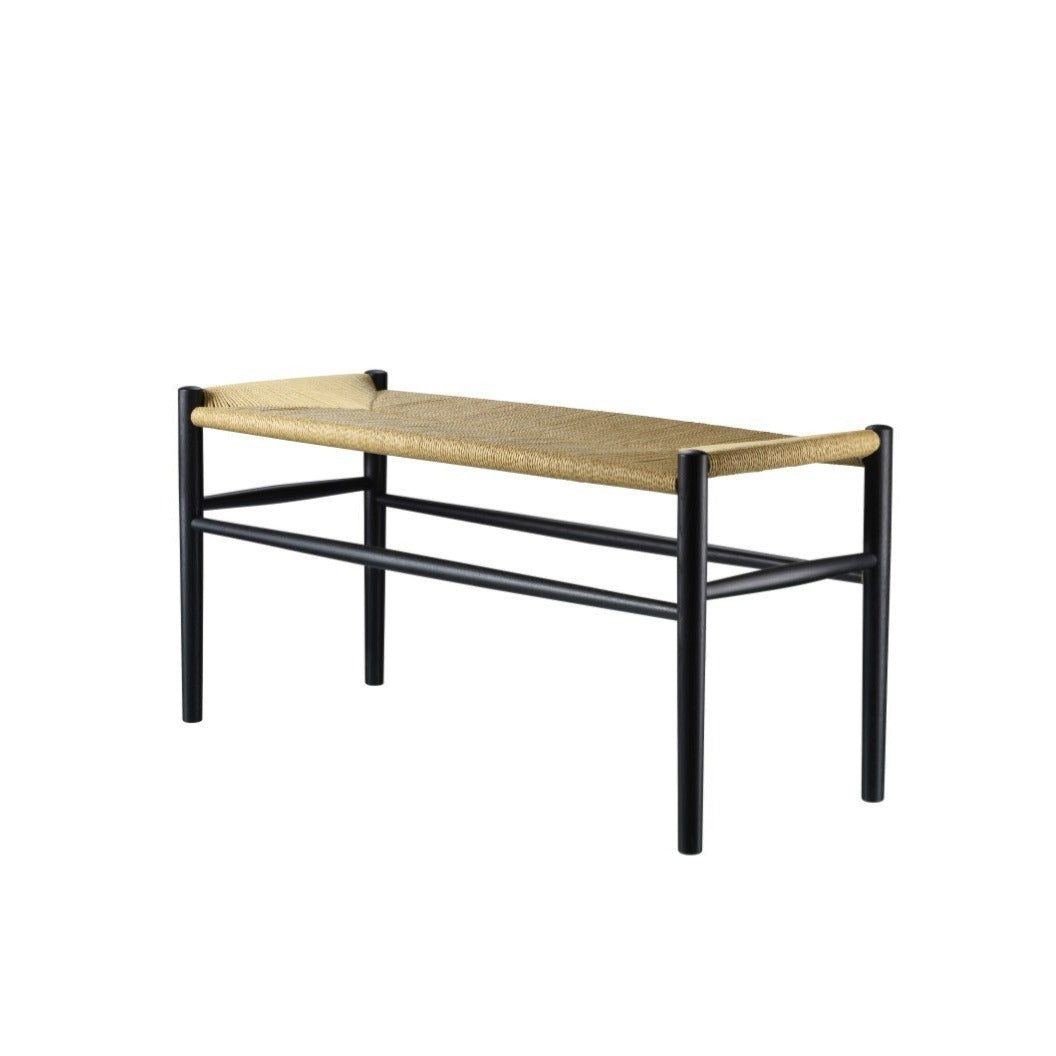 Banc de piano en chêne FDB Møbler - J163 Noir