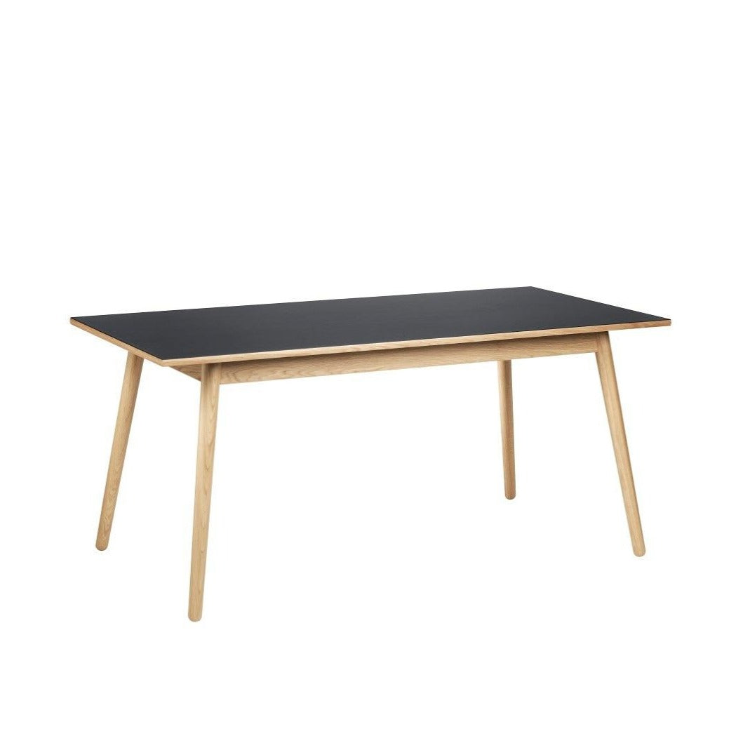 Table à manger FDB Møbler - C35B Chêne, Gris foncé