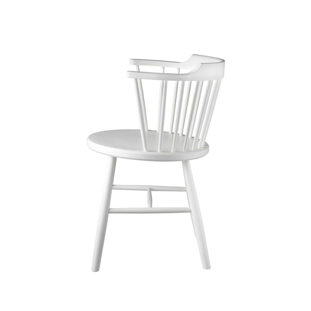 Chaise en hêtre FDB Møbler - J18 Blanc