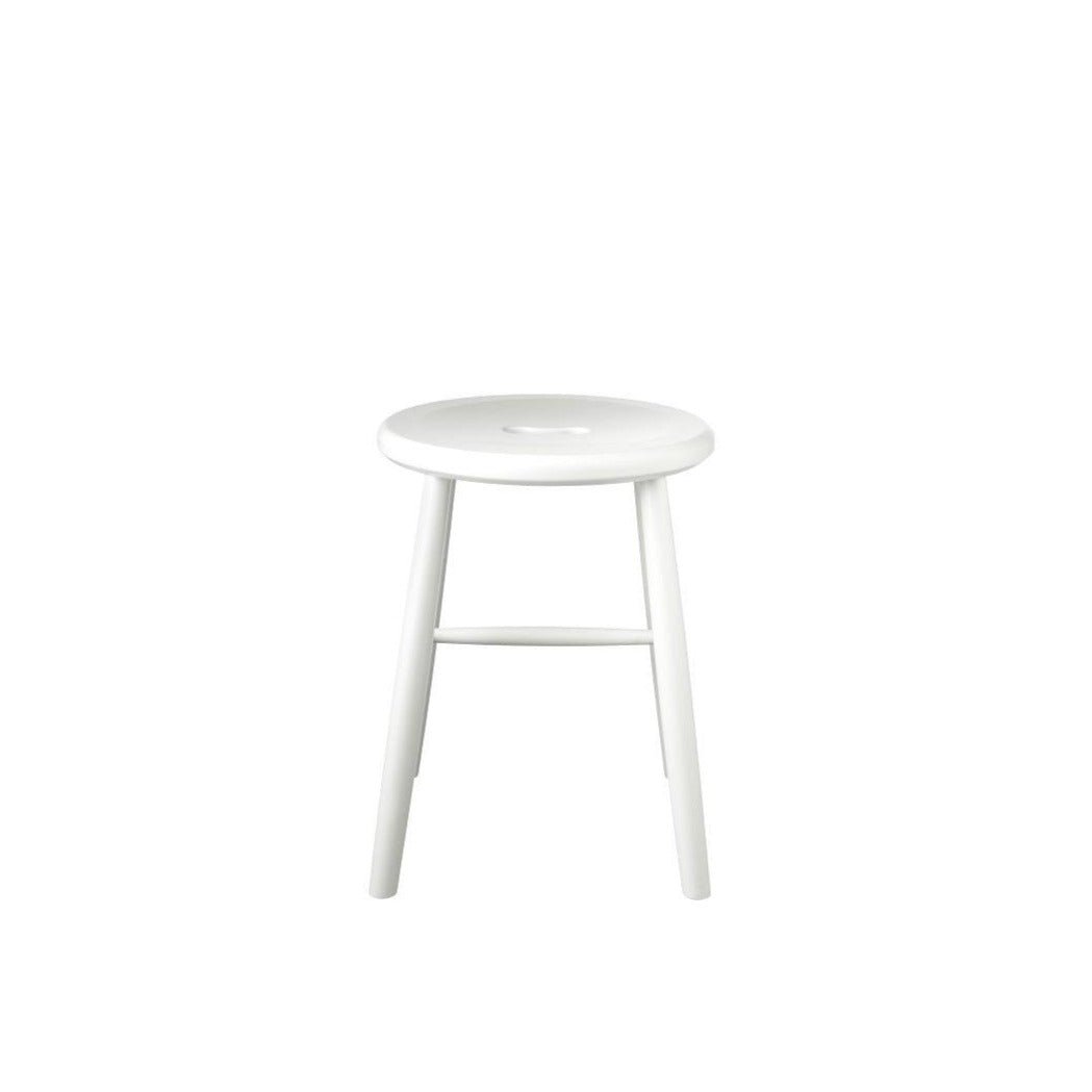 Tabouret FDB Møbler - J27 Blanc