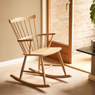 Rocking Chair en chêne naturel FDB Møbler - J52G