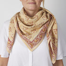 Grand Foulard Indien Bonheur du Jour - Pondichery Nude