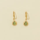 Agape Studio, Boucles d'oreilles - Lysia Vert