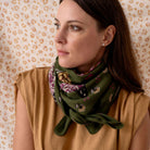 Bindi Atelier, Grand Foulard Indien - Mindi Khaki