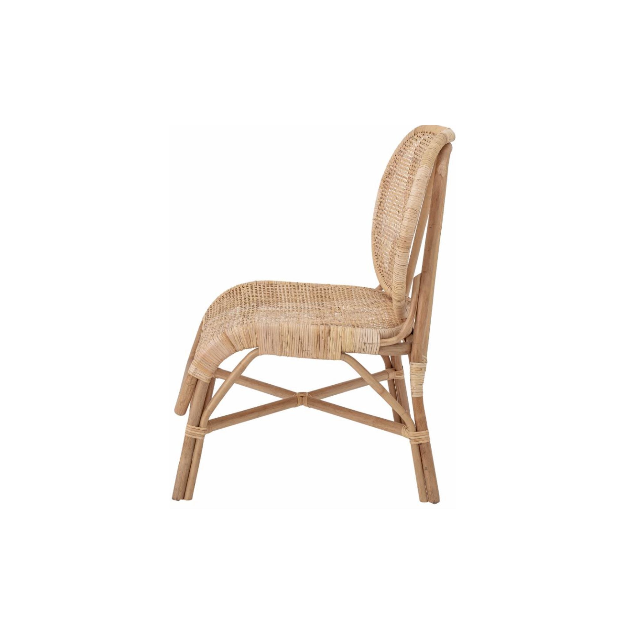 Bloomingville, Fauteuil Rosen - Rotin naturel