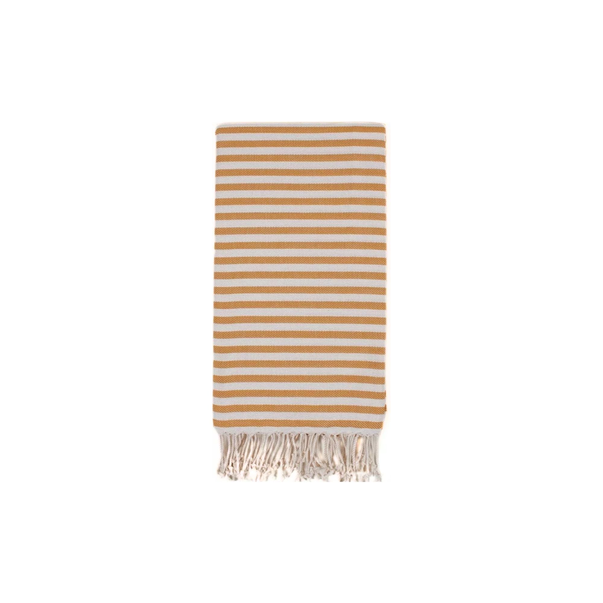 Bohemia, Fouta Sorento 100 x180 cm - Moutarde