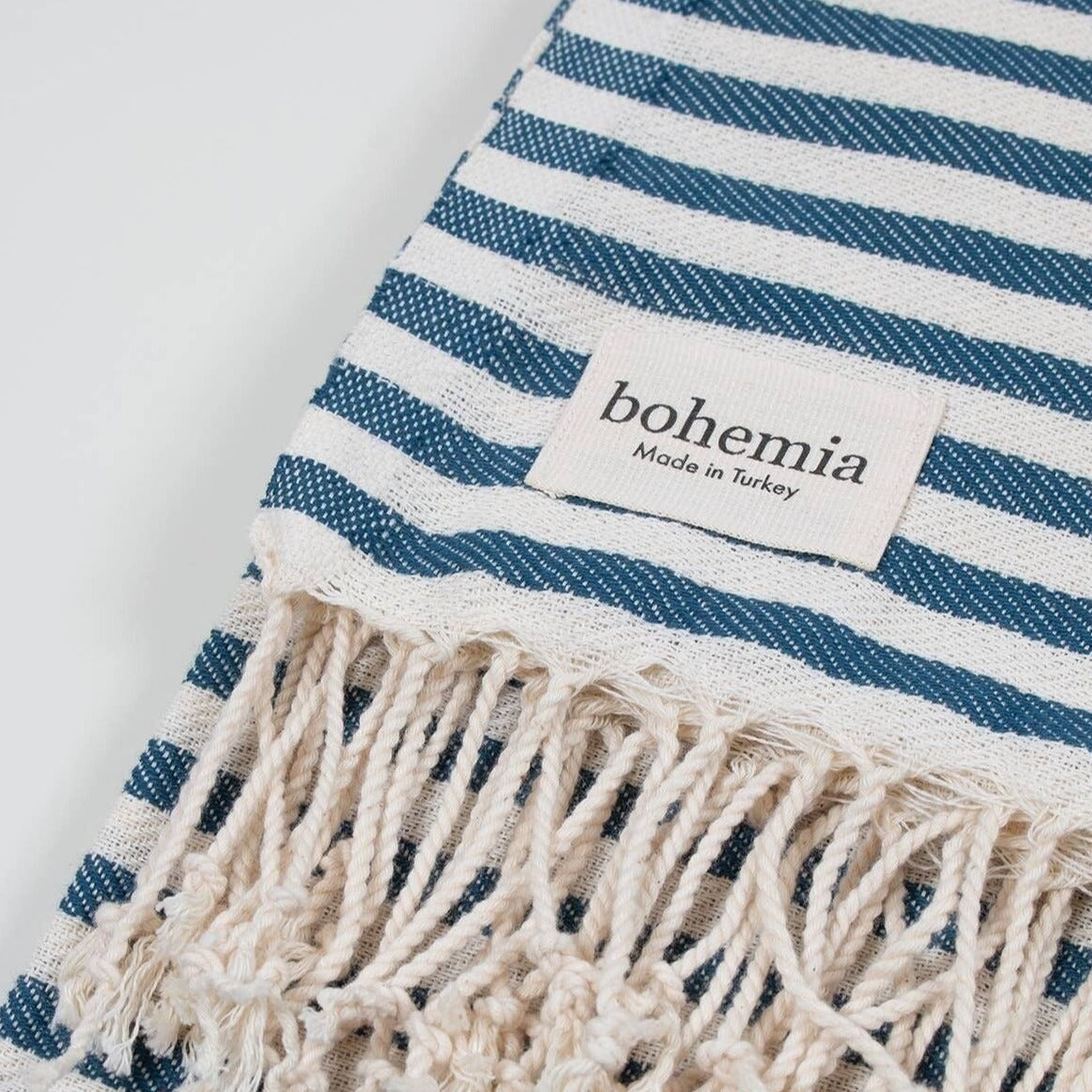 Bohemia, Fouta Sorento 100 x180 cm - Indigo