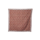 Bonheur du jour, Grand Foulard Indien - Belsa Terracotta