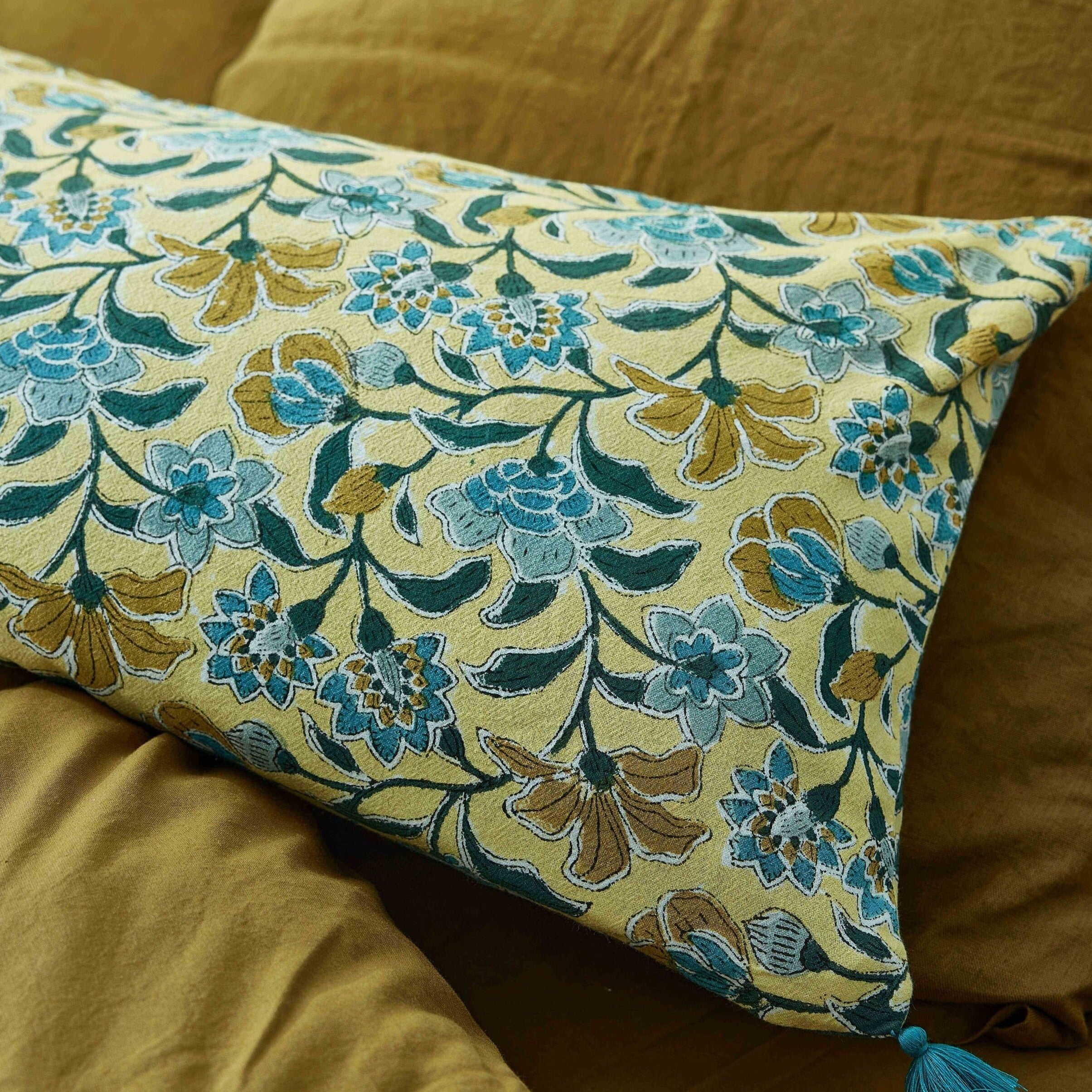  Bonheur du jour, Housse de coussin 50x35 - Bohemian Camomille