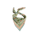 Bonheur du jour, Petit Foulard- Meera Blue Green