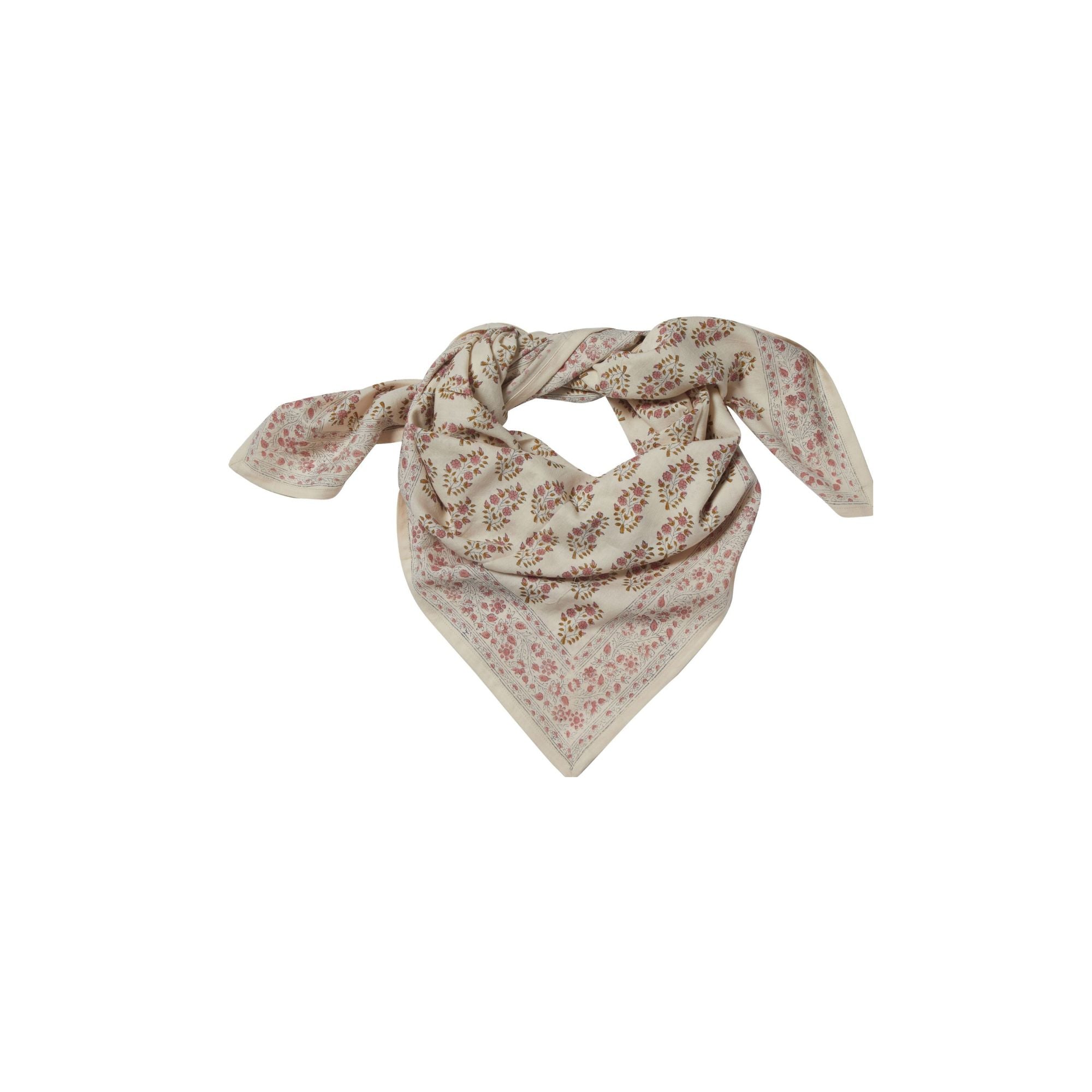 Bonheur du jour, Petit Foulard -  Primerose Rosée