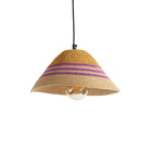  Bonheur du jour, Suspension en jonc de mer - Bell Violet