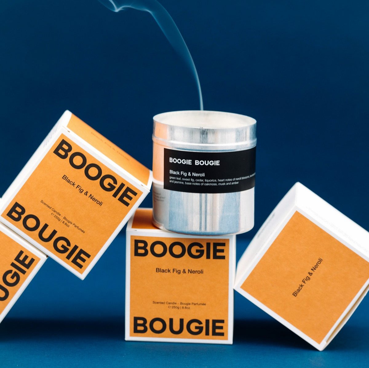 Boogie Bougie, Bougie - Black Fig & Neroli