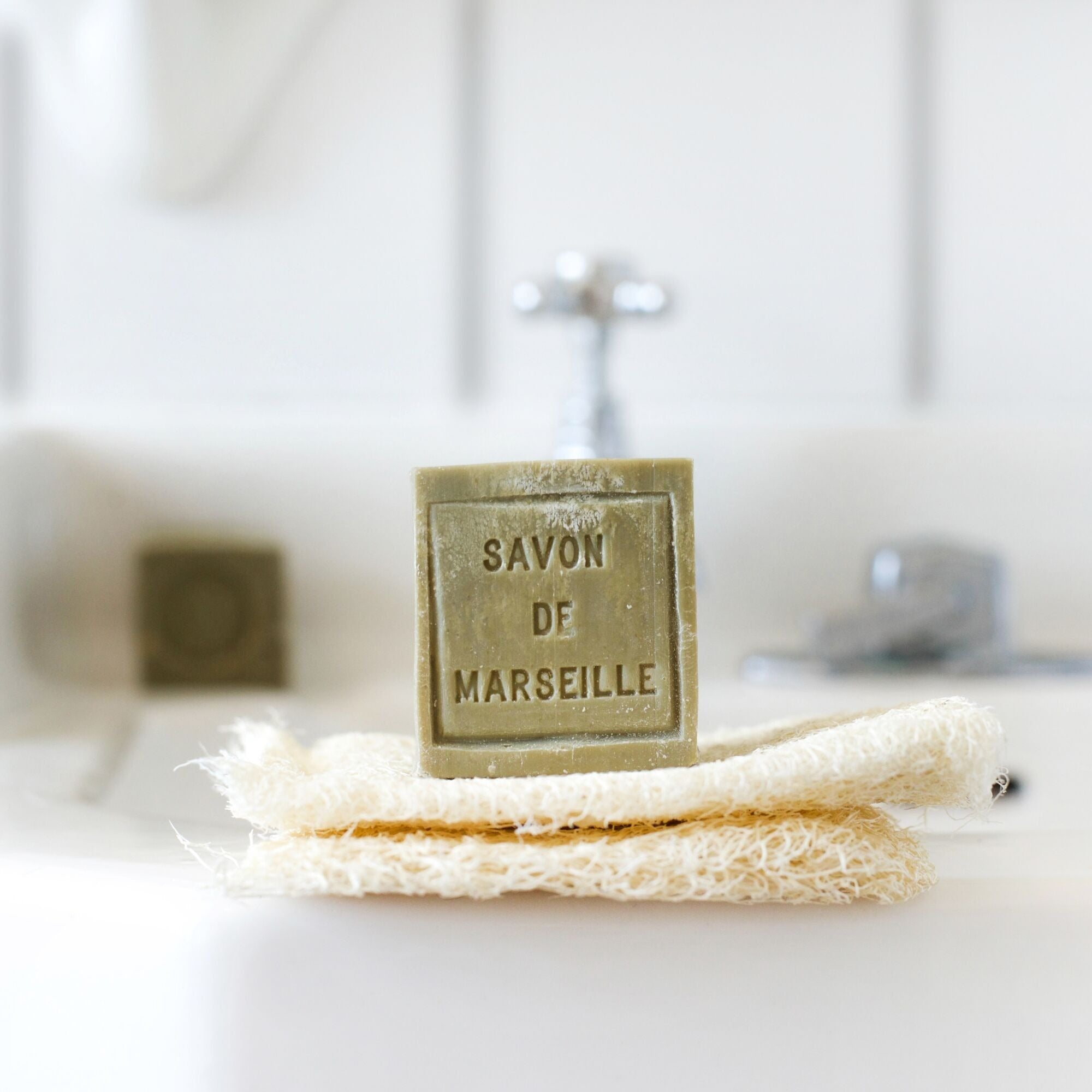 Chamarrel, Savon cube de Marseille - Olive