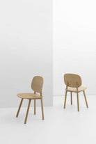 Cruso, Chaise en bois massif - Paddle