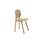 Cruso, Chaise en bois massif - Paddle