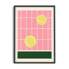 Affiche PSTR studio - Rosi Feist, Tennis Court