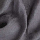 Drap housse en lin Magic Linen - Charcoal Gray