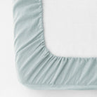 Drap housse en lin Magic Linen - Dusty blue