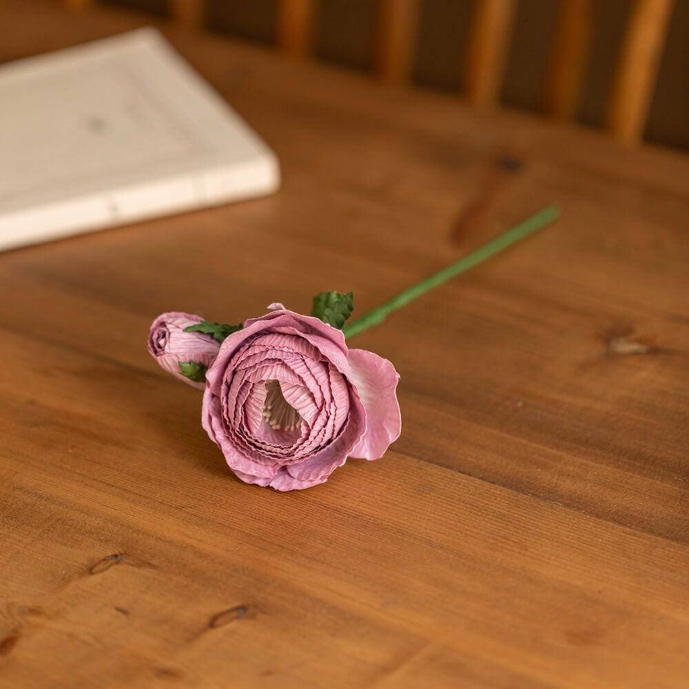 Flowrette, Rose Queen en papier - Mauve