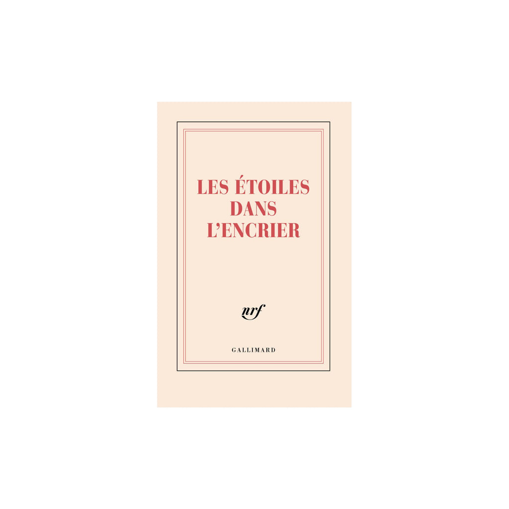Gallimard, Carnet de poche- Les Étoiles dans l'encrier