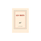 Gallimard, Carnet de poche- Les Mots