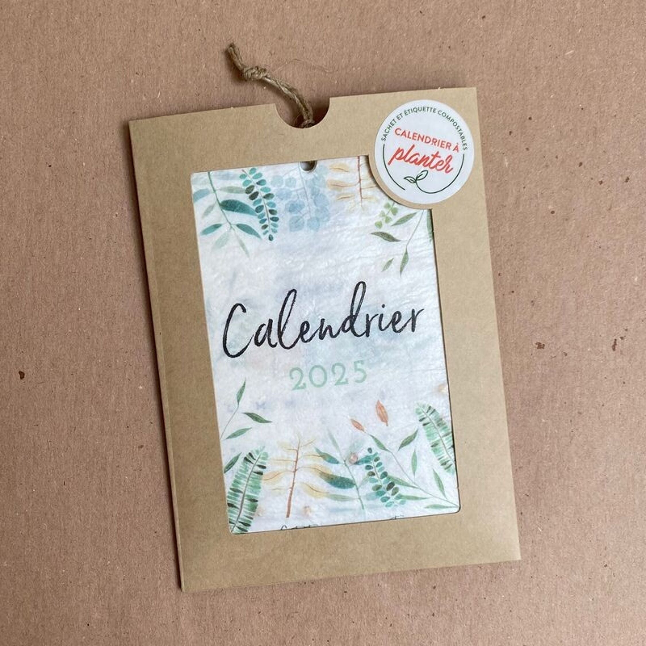 Growing Paper, Calendrier à planter 2025 - Citations Inspirantes