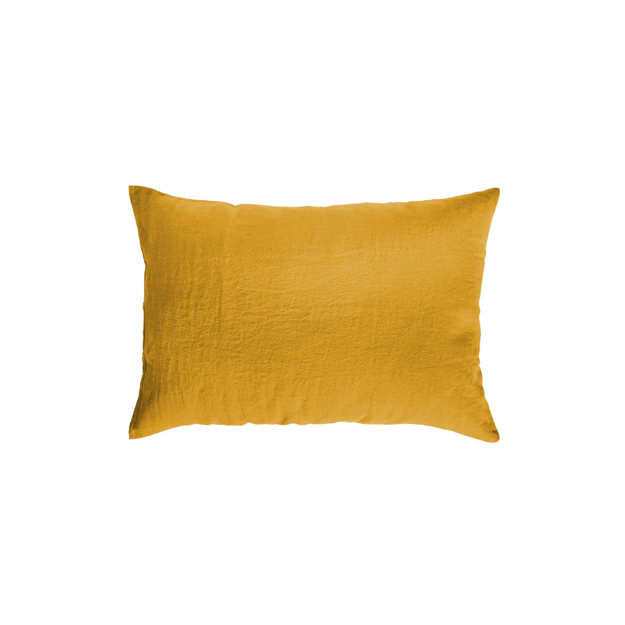 Haomy , Housse de coussin- Viti Safran - Rectangle 40 x 60 cm