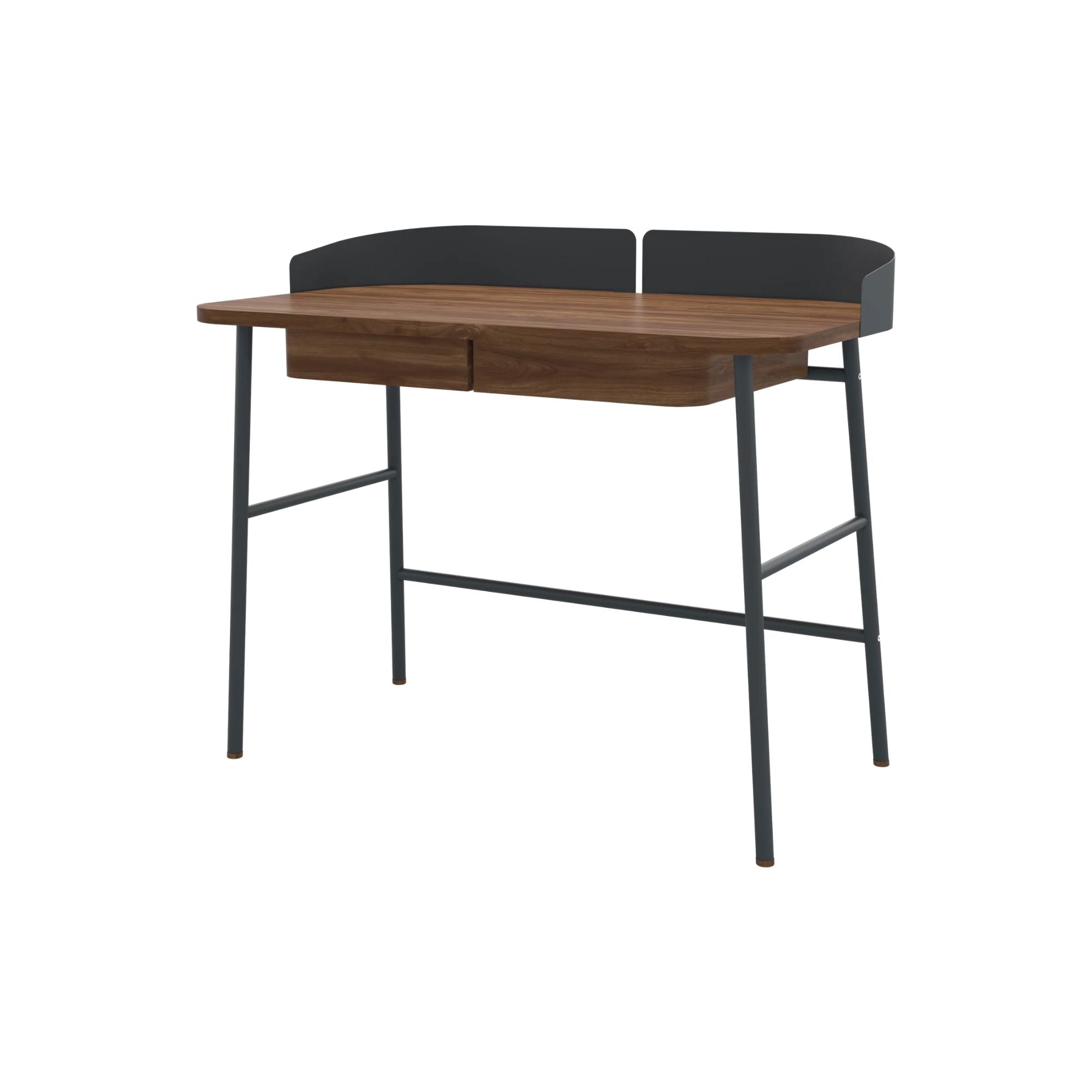 Hartô, Bureau en noyer Victor - Gris ardoise