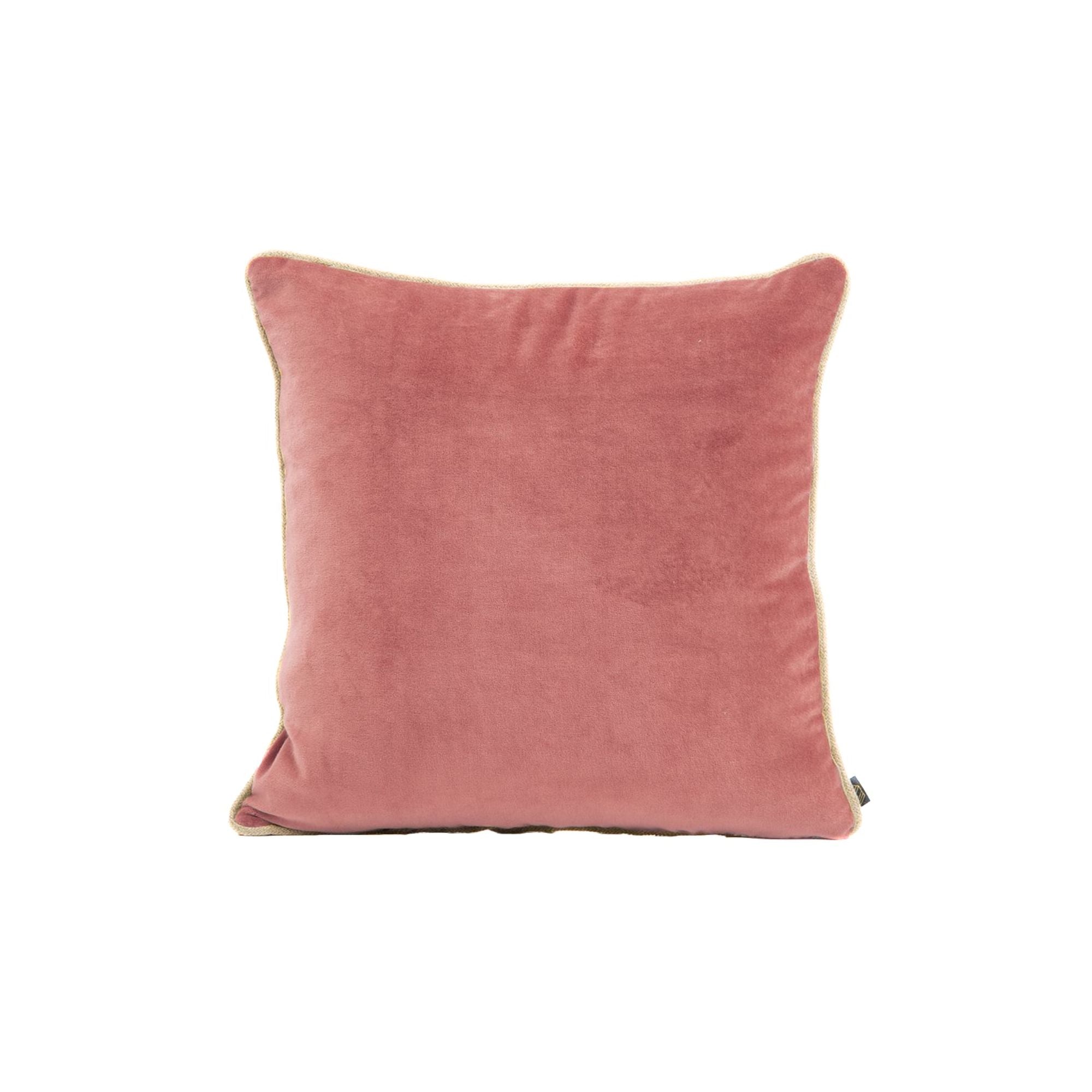 Housse de coussin Haomy - New Delhi Bois de rose - Carré 45 x 45 cm