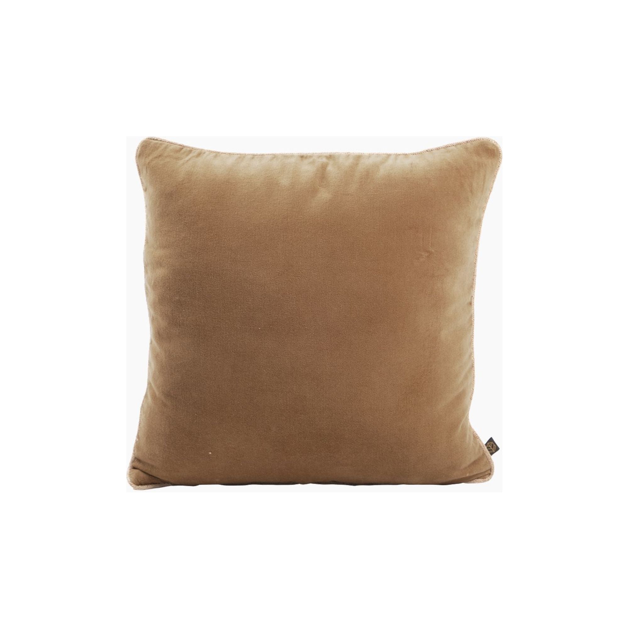 Housse de coussin Haomy - New Delhi Tabac - Carré 45 x 45 cm