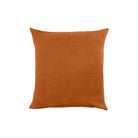 Housse de coussin Haomy - Porticcio Caramel - Carré 45 x 45 cm