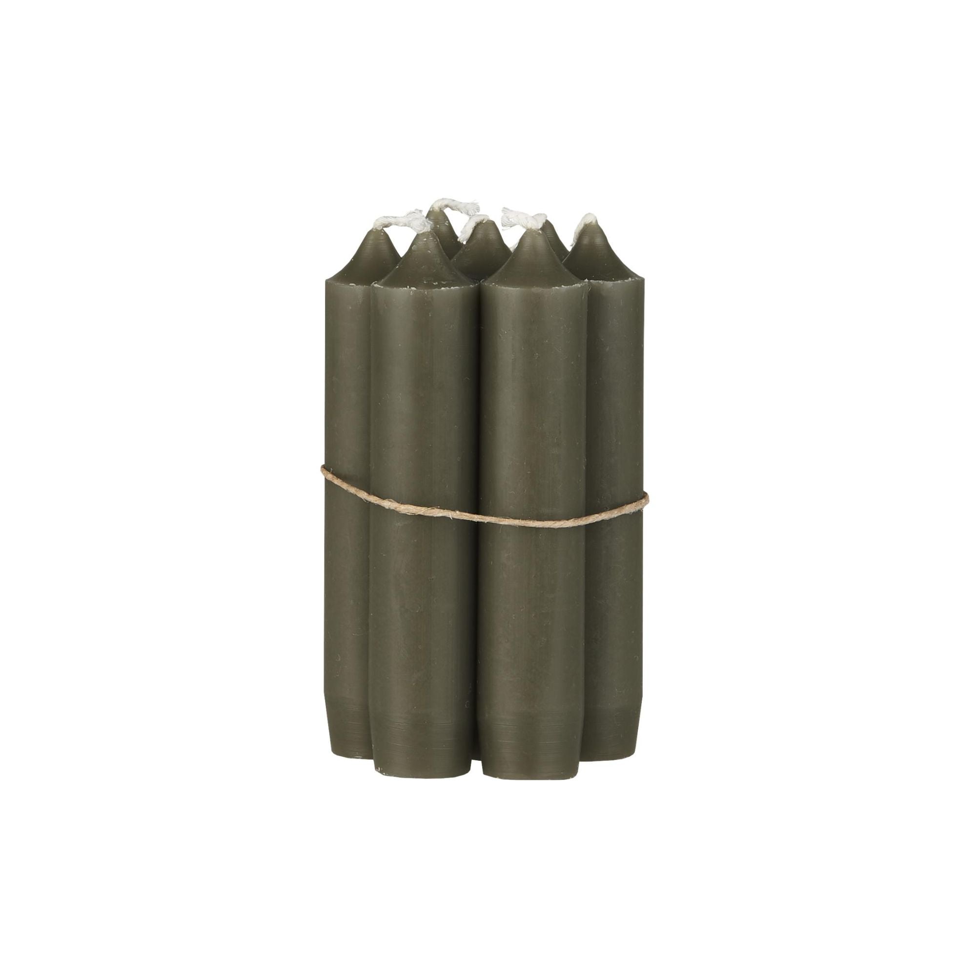 Ib Laursen, Lot de 5 bougies chandelle - Olive