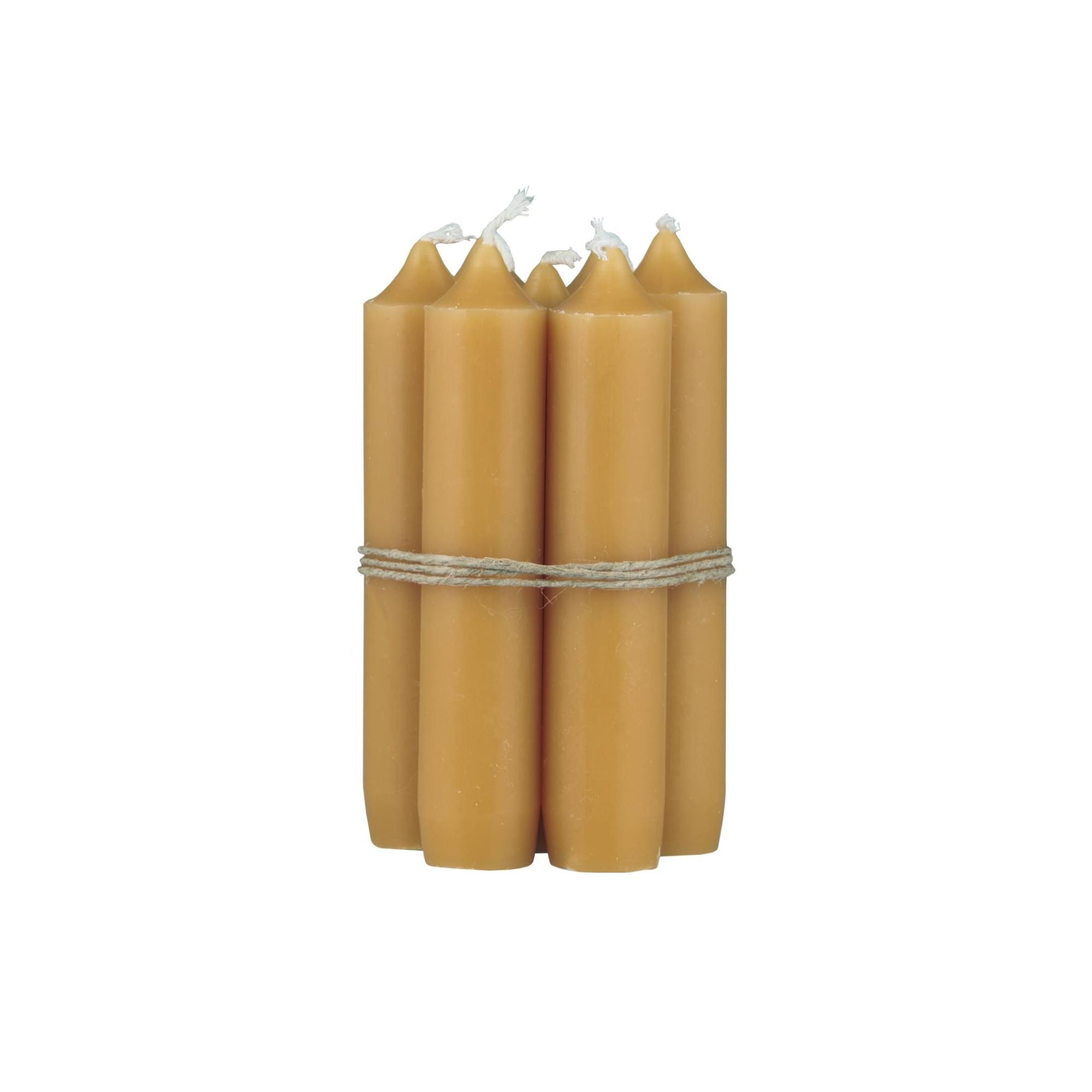 Ib Laursen, Lot de 5 bougies chandelle - Orange