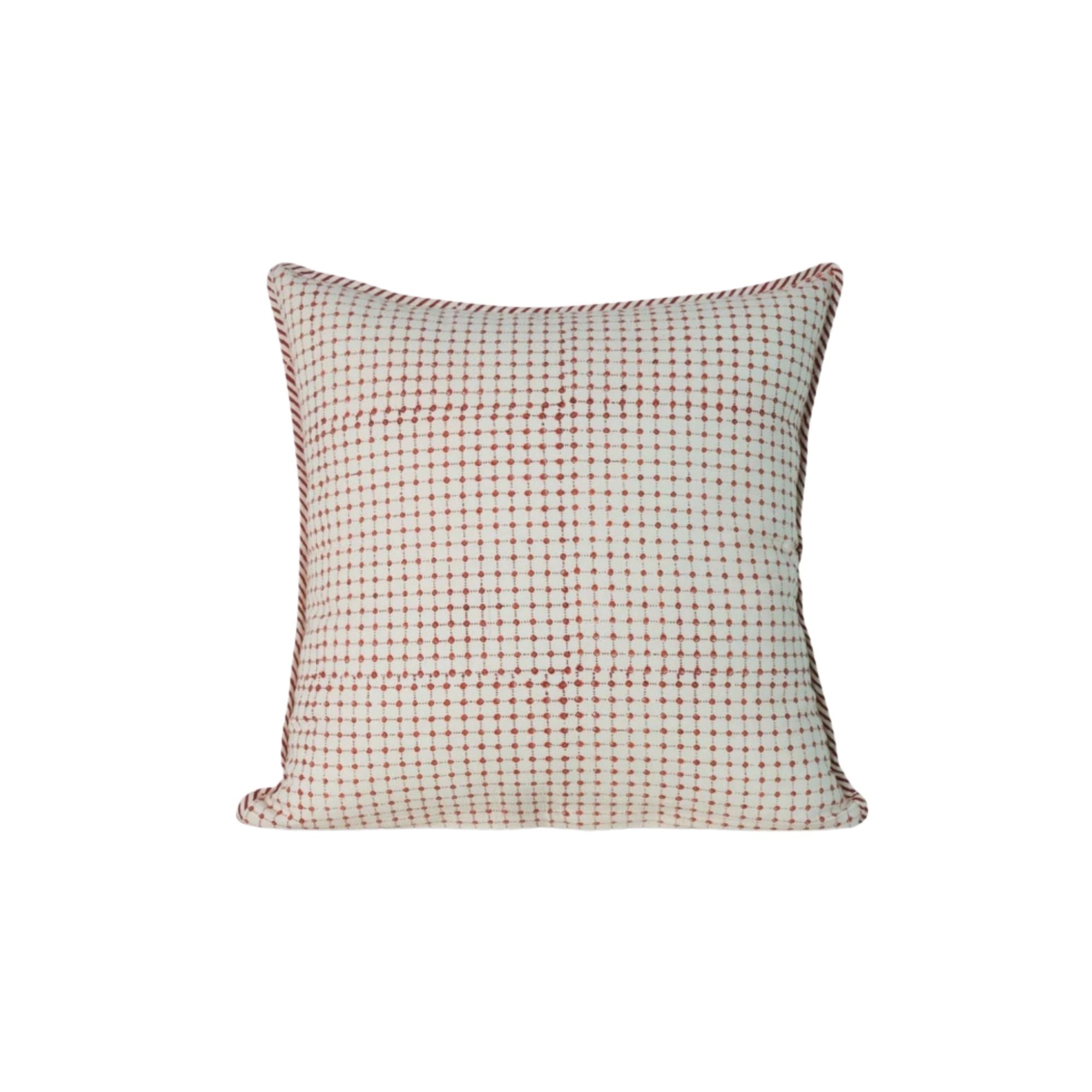 Jamini Design, Housse de coussin - Dubi Rose - Carré 40x40