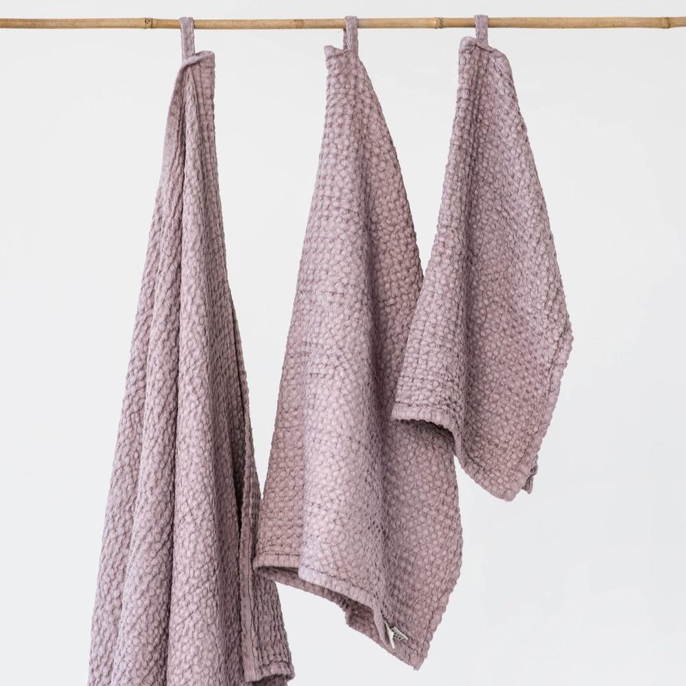 Magic Linen, Serviette de bain - Woodrose