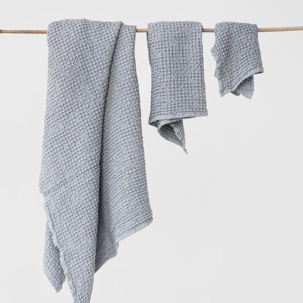 Magic Linen, Serviette de bain - Gris Clair