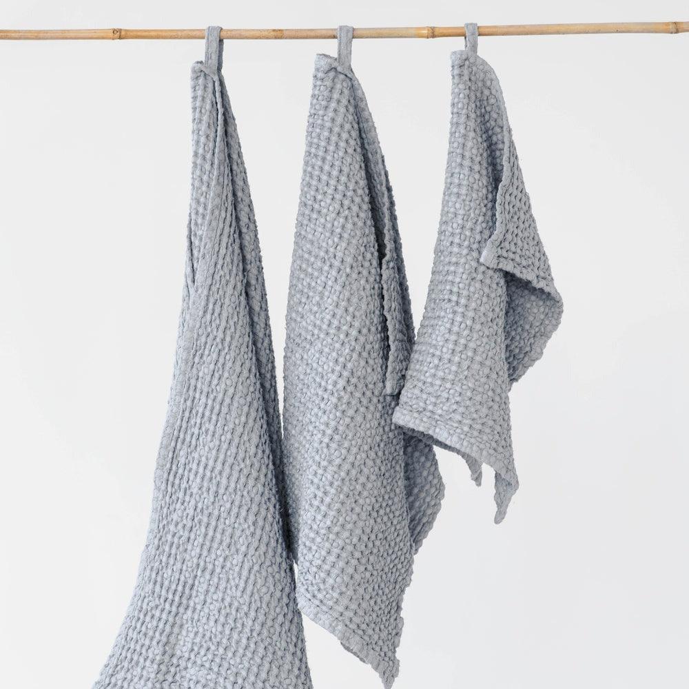 Magic Linen, Serviette de bain - Gris Clair