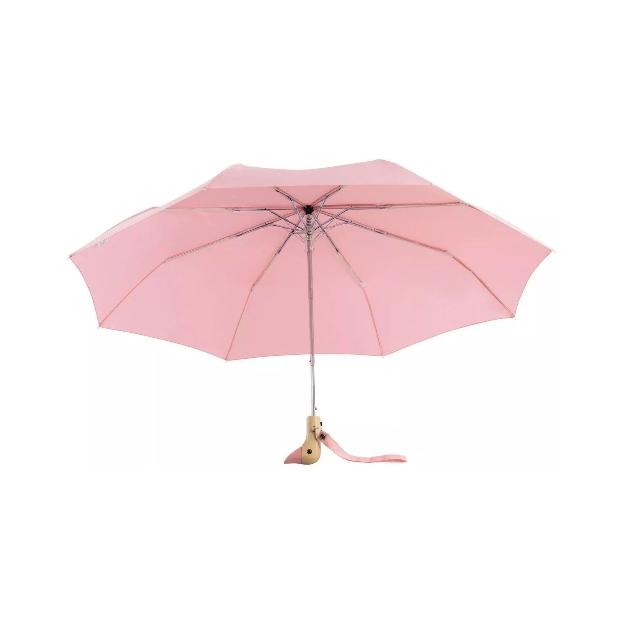 Original Duckhead, Parapluie à manche tête de Canard - Rose