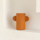 Oustao, Vase en céramique - Ambre Terracotta