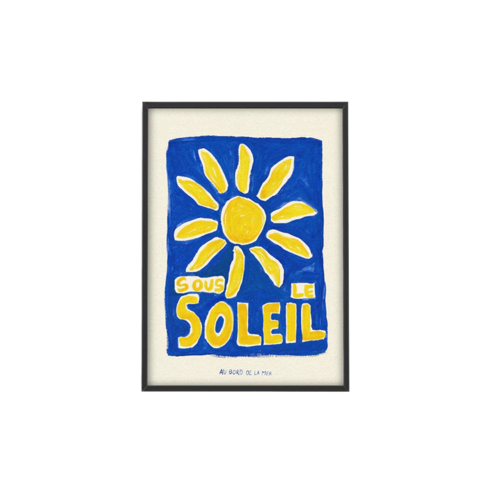 PSTR Studio, Affiche - Abbie Francks, Sous le Soleil