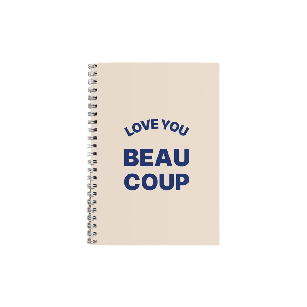 Papier and Co , Carnet de note - Love you Beaucoup