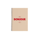 Papier and Co, Carnet de note - Bonjour