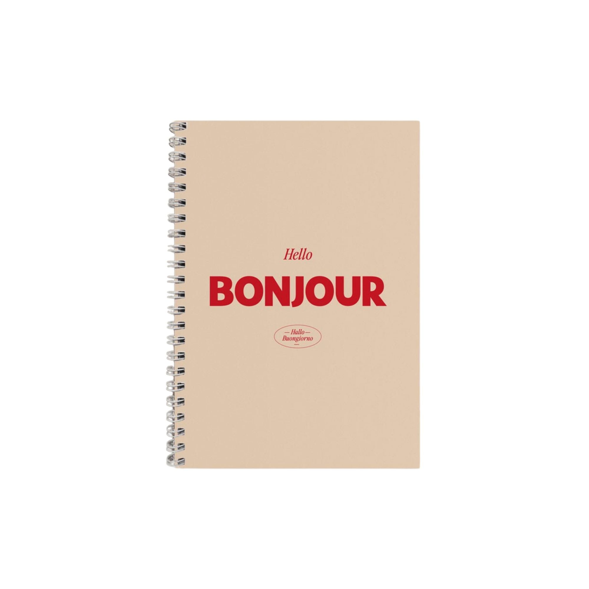 Papier and Co, Carnet de note - Bonjour