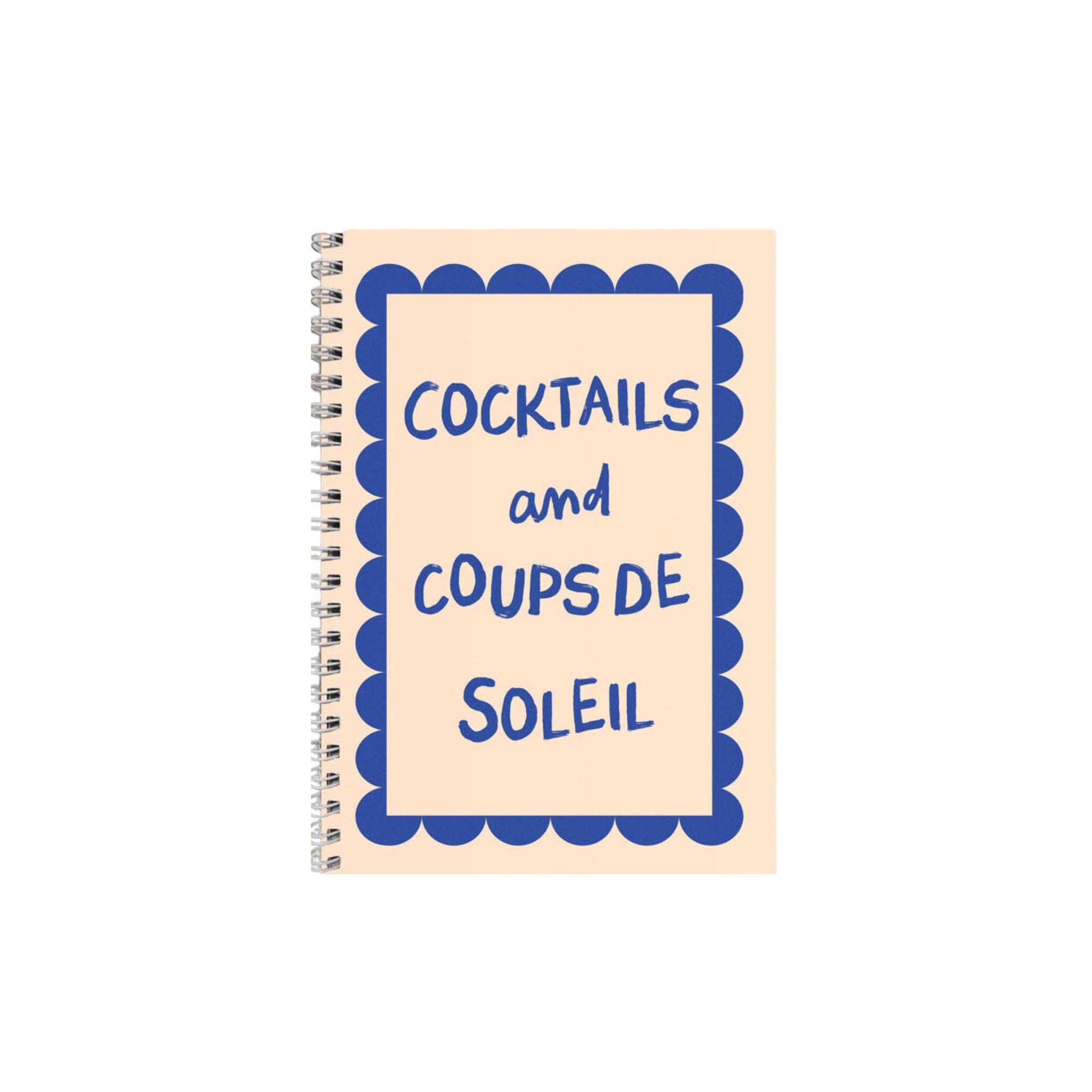 Papier and Co, Carnet de note - Cocktails and coups de soleil